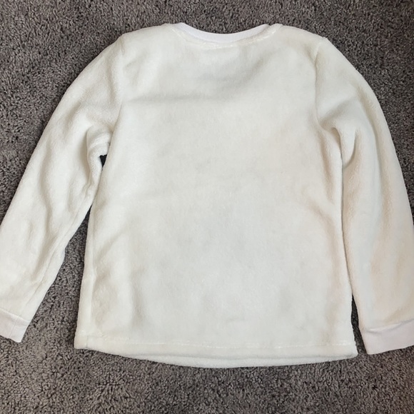 Cynthia Rowley Fuzzy Sequin Sweatshirt- 7-8 - Picture 4 of 4